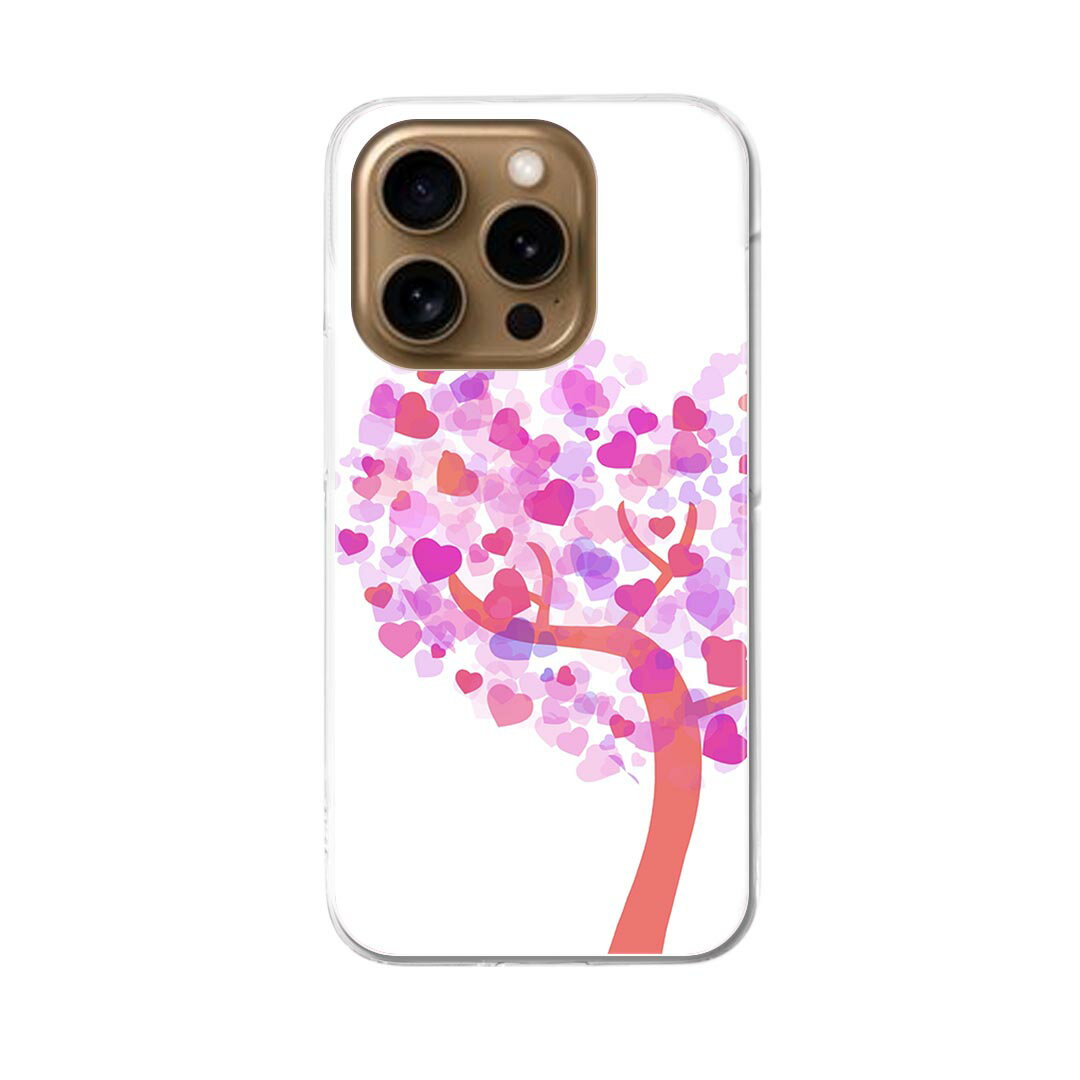 Mobile Phone Cases - iPhone16pro 6.3インチ 専用 各キャリア iPhone 16 pro 共通対応 ハード ケース iphone16pro 対応 ケース カバー 020695 バレンタイン ハート
