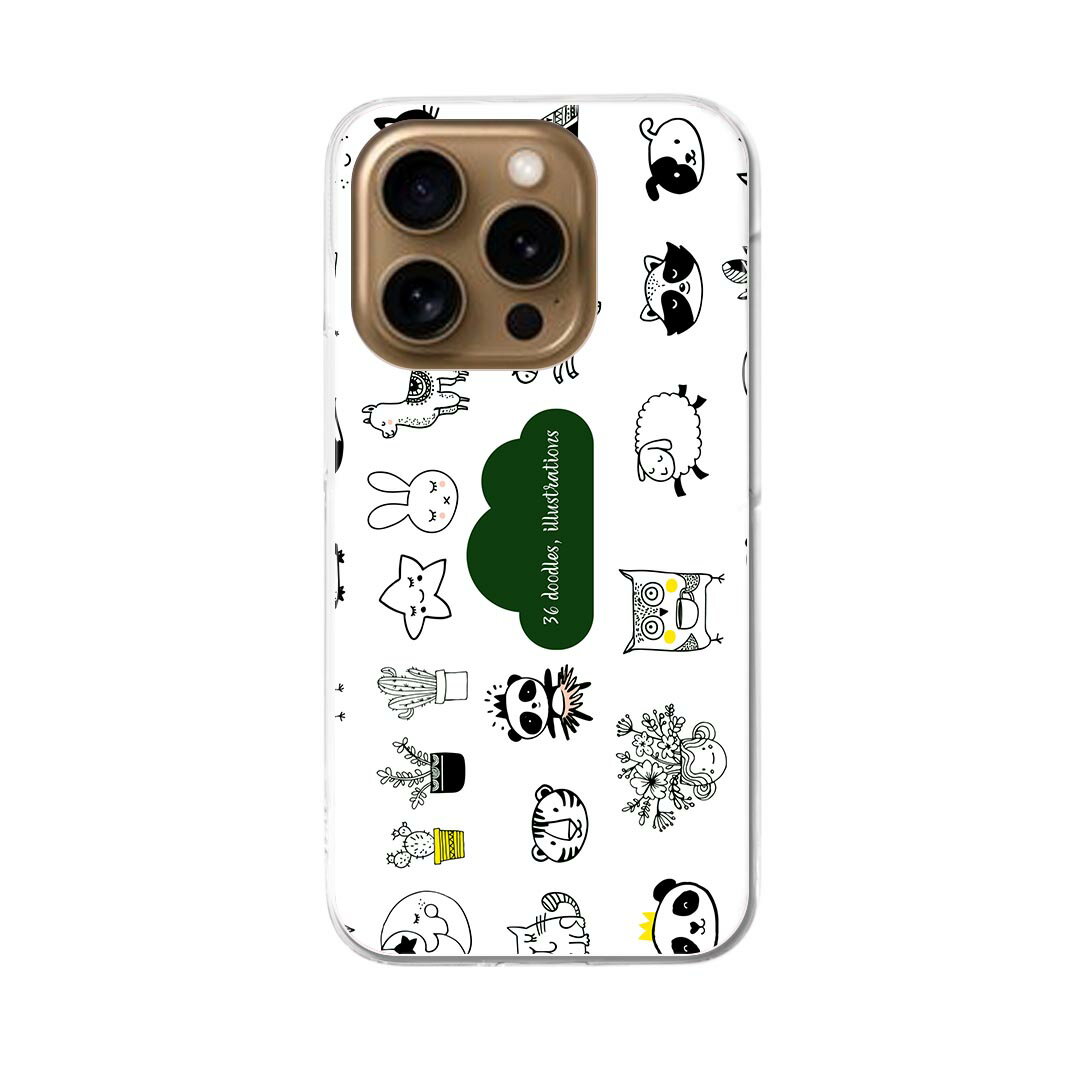 Rakuten - iPhone16pro 6.3インチ 専用 各キャリア iPhone 16 pro 共通対応 ハード ケース iphone16pro 対応 ケース カバー 013876 動物　アニマル　星
