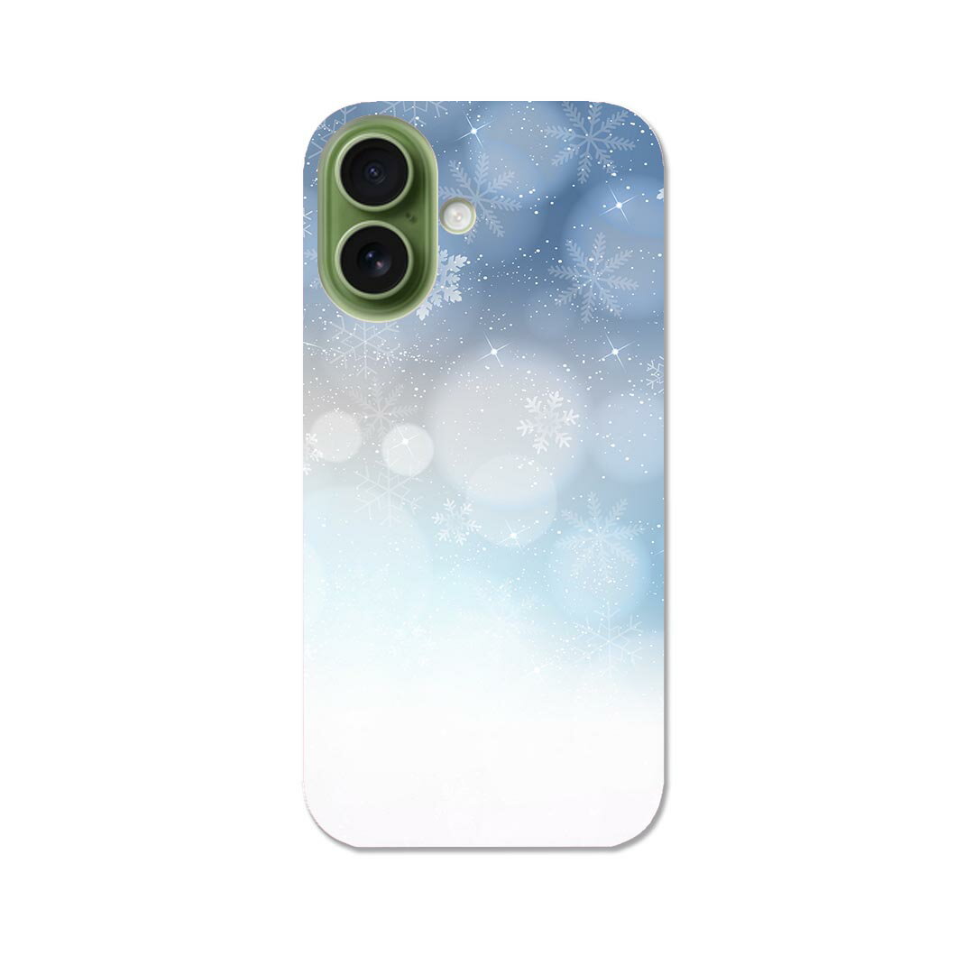 Rakuten - iPhone17 用 スマホカバー 各キャリア 共通対応 ケース カバー ハードケース 012632 雪　結晶　冬