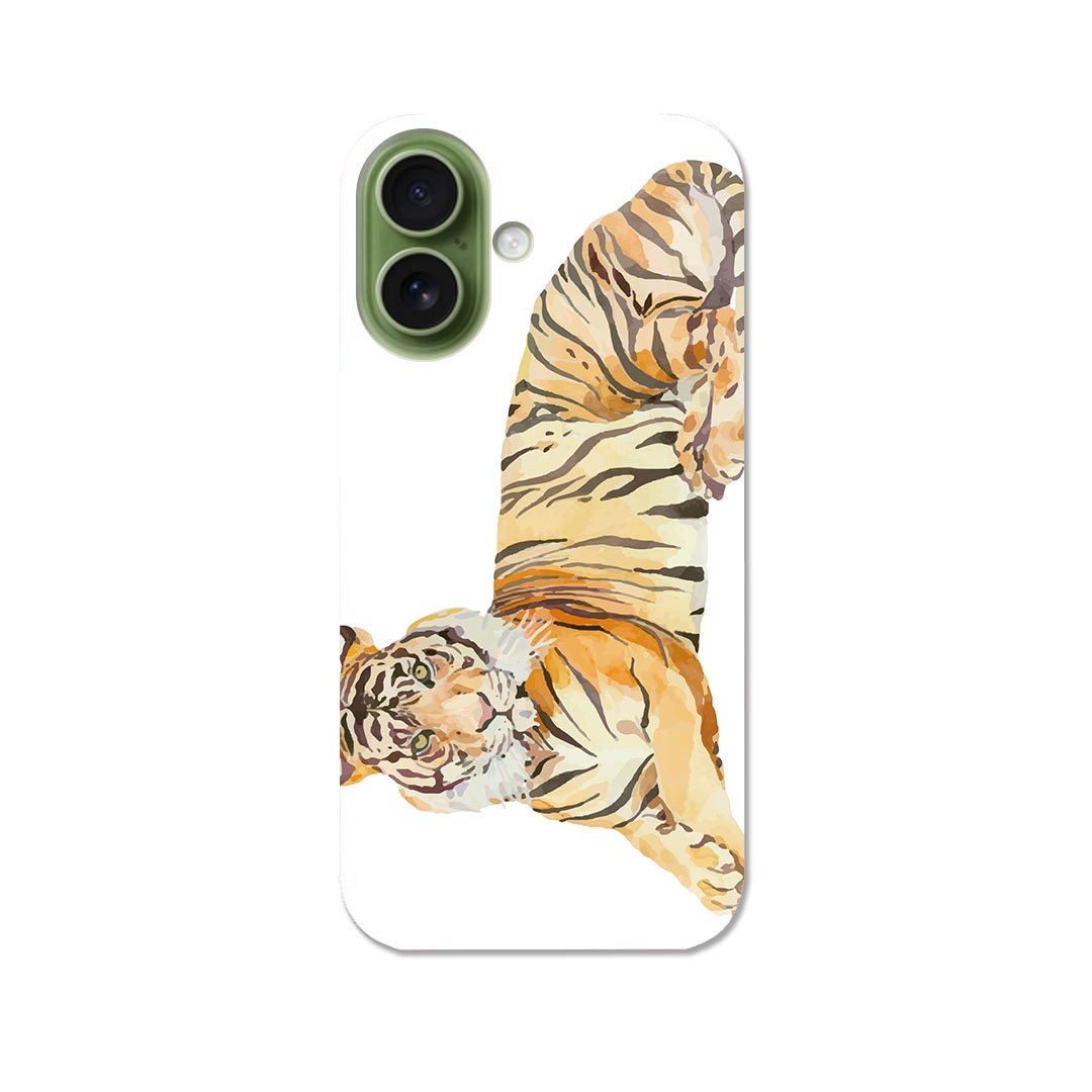 iPhone17 用 スマホカバー 各キャリア 共通対応 ケース カバー ハードケース 017543 トラ　Tiger　動物(2.0)