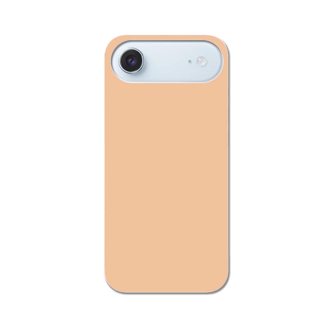 iPhone Air 用 スマホカバー 各キャリア 共通対応 ケース カバー ハードケース 008997 シンプル　無地　肌色