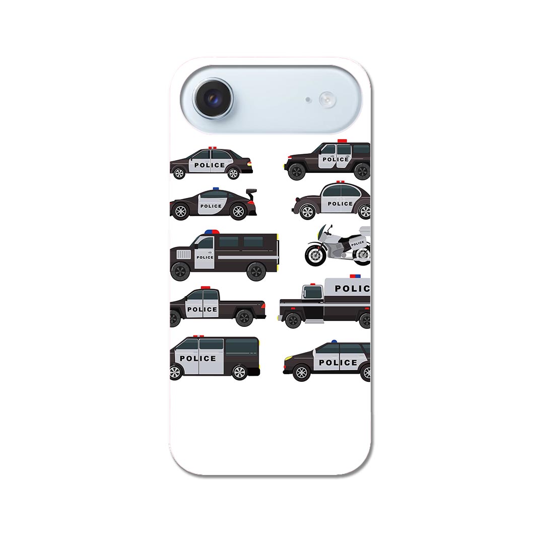 iPhone Air 用 スマホカバー 各キャリア 共通対応 ケース カバー ハードケース 019971 アメリカ パトカー