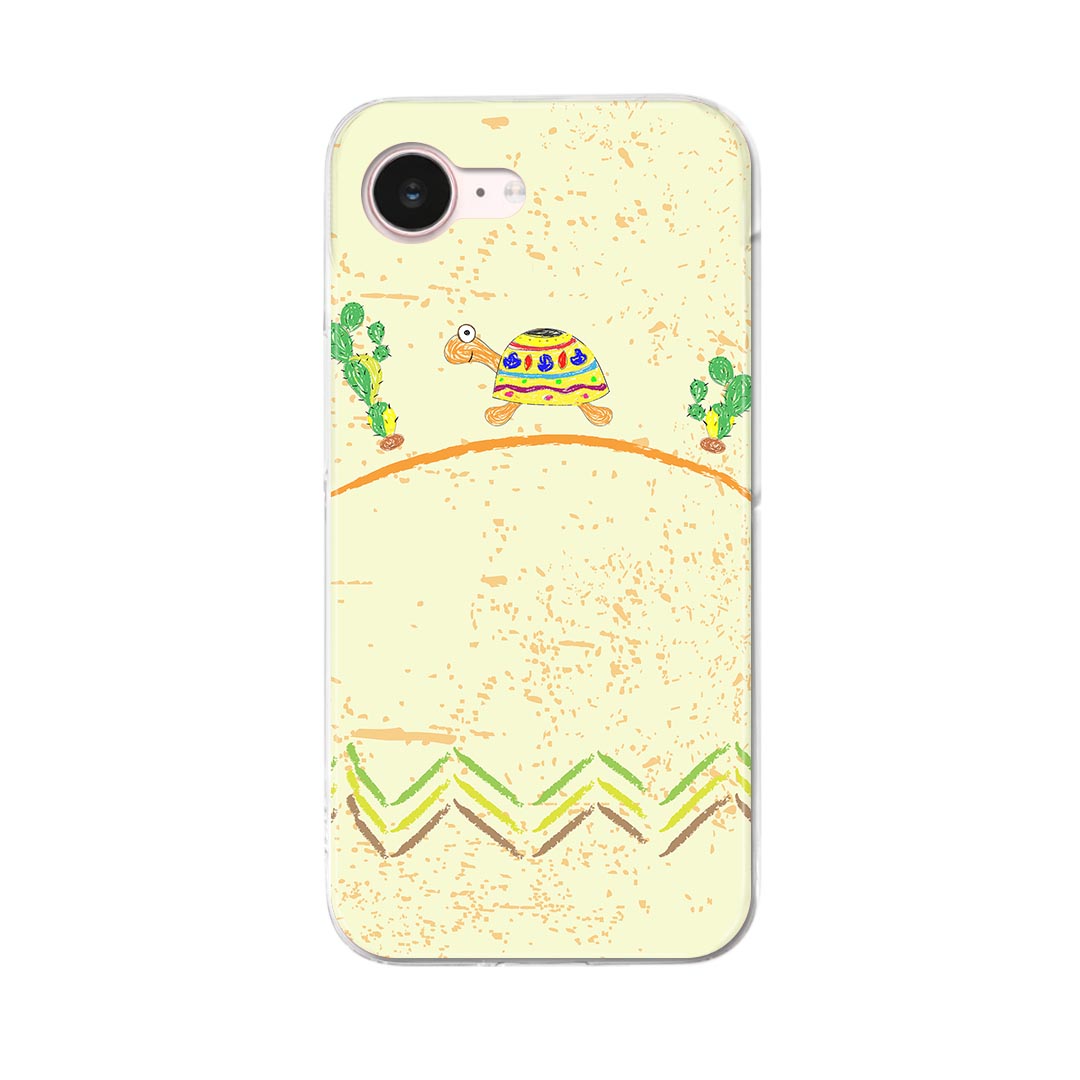 乐天商城 - iPhone 17e 用 各キャリア 共通対応 iphone17e スマホカバー ケース カバー ハードケース 005489 亀　イラスト