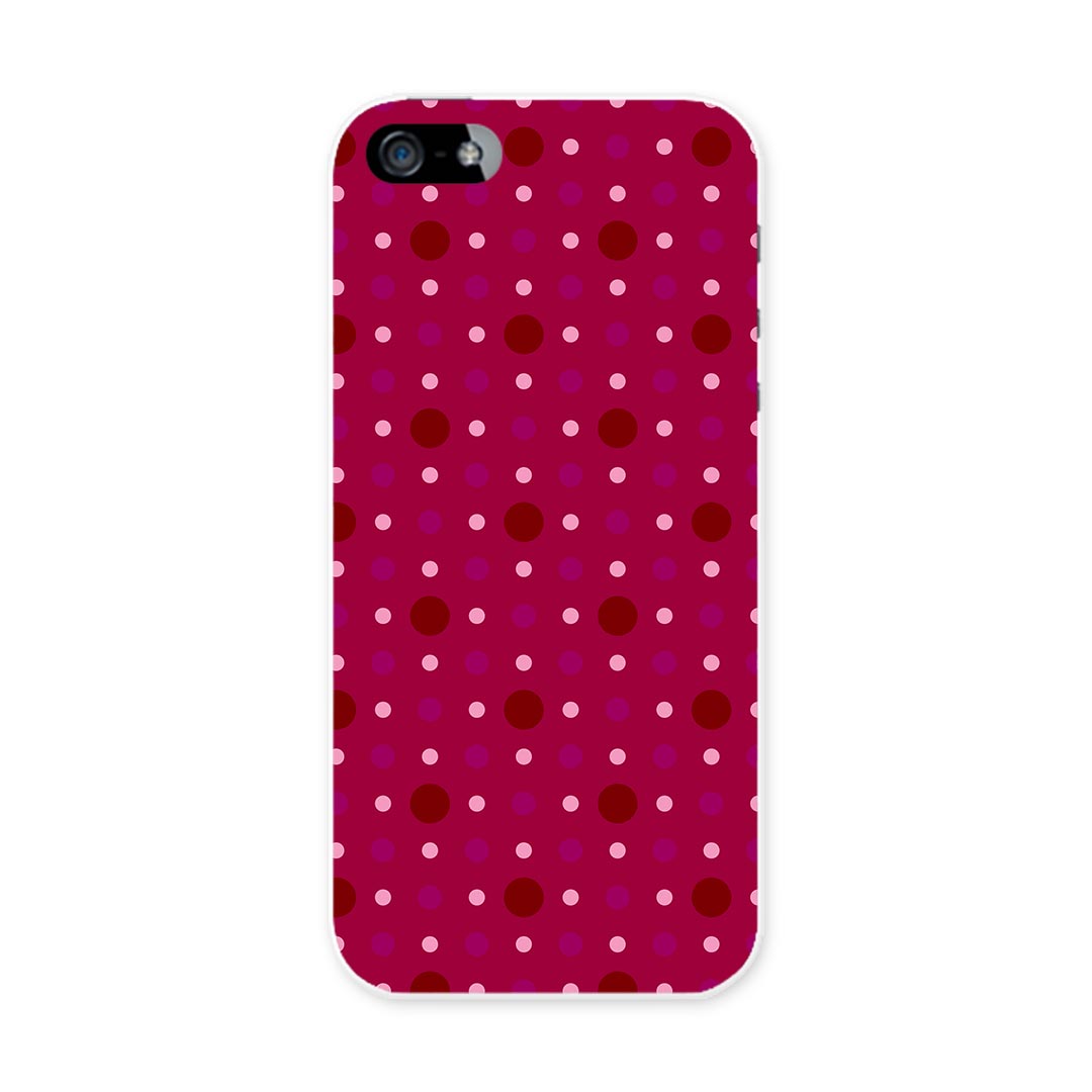 iphone5au iPhone 5 アイフォーン APPLE au エーユー スマホ カバー ケース スマホケース スマホカバー TPU ソフトケース 水玉　ドット　紫　赤 チェック・ボーダー 000105