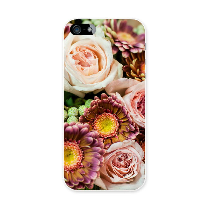 iphone5au iPhone 5 アイフォーン APPLE au エーユー スマホ カバー ケース スマホケース スマホカバー TPU ソフトケース 花　薔薇 フラワー 001001