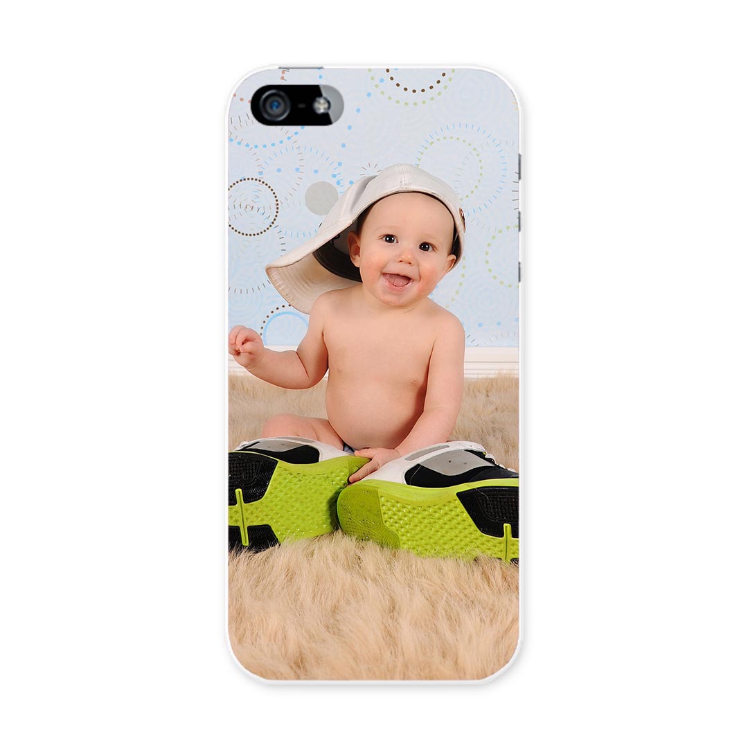 iphone5au iPhone 5 アイフォーン APPLE au エーユー スマホ カバー ケース スマホケース スマホカバー TPU ソフトケース 赤ちゃん　靴 写真・風景 001591