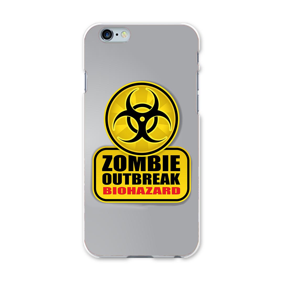 iphone6 iphone 6 アイフォーン softbank ソフトバンク スマホ カバー ケース スマホケース スマホカバー PC ハードケース 標識 ゾンビ バイオハザード ユニーク 001180