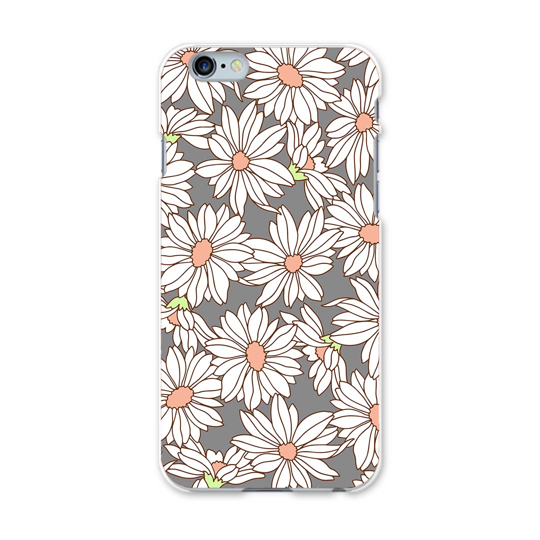 iphone6 iphone 6 アイフォーン softbank ソフトバンク スマホ カバー ケース スマホケース スマホカバー PC ハードケース 花　フラワー　イラスト フラワー 008795