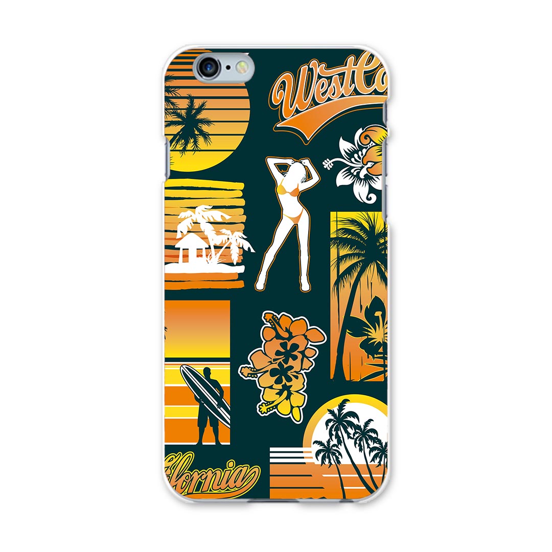 iPhone6plus iPhone6 plus アイフォーン APPLE softbank ソフトバンク スマホ カバー ケース スマホケース スマホカバー TPU ソフトケース 海　サーフ スポーツ 004489