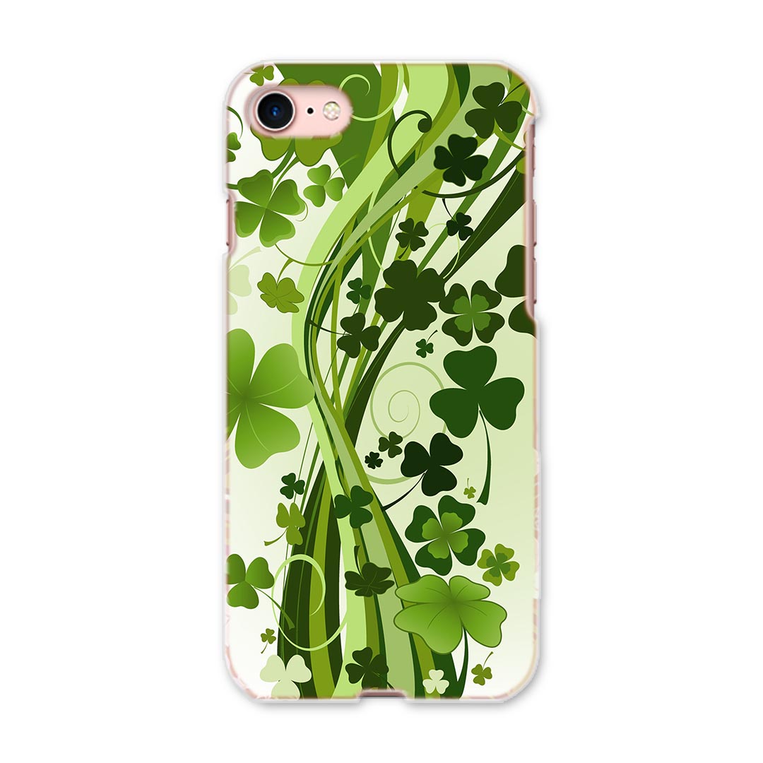 iPhone SE ケース 第2世代 / 第3世代 iPhone 7 / iPhone 8 対応ケース ケース スマホケース スマホカバー PC ハードケース 001315 クローバー 植物