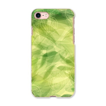 iphone8 iphone 8 softbank ソフトバンク スマホ カバー ケース スマホケース スマホカバー TPU ソフトケース 001872 花 フラワー 緑