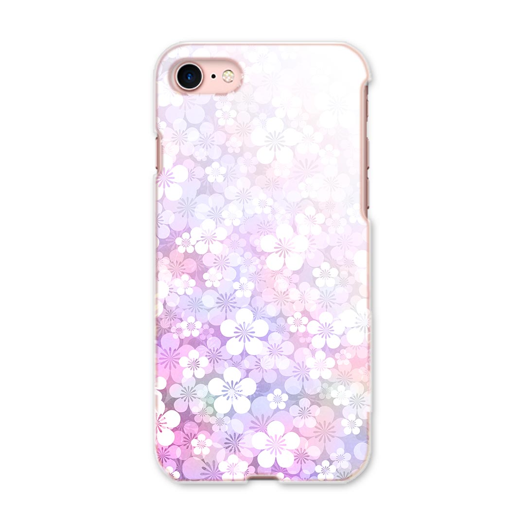 iPhone SE ケース 第2世代 / 第3世代 iPhone 7 / iPhone 8 対応ケース ケース スマホケース スマホカバー PC ハードケース 005687 花 フラワー 和風 和柄(2.0)