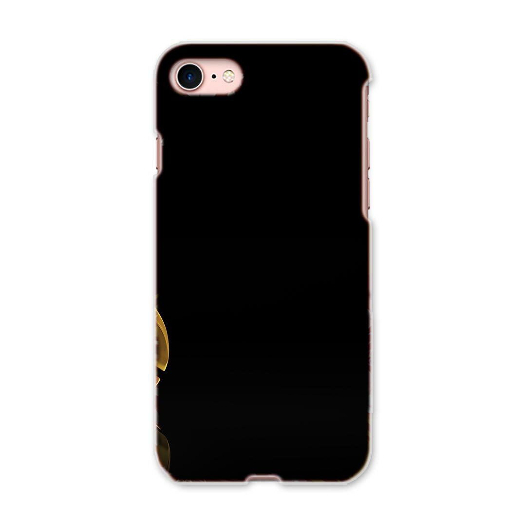 Mobile Phone - iPhone SE ケース 第2世代 / 第3世代 iPhone 7 / iPhone 8 対応ケース ケース スマホケース スマホカバー PC ハードケース 008916 黒 ブラック マーク