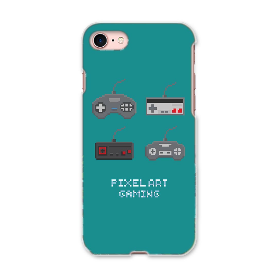 iPhone SE ケース 第2世代 / 第3世代 iPhone 7 / iPhone 8 対応ケース ケース スマホケース スマホカバー PC ハードケース 010465 ゲーム リモコン 緑