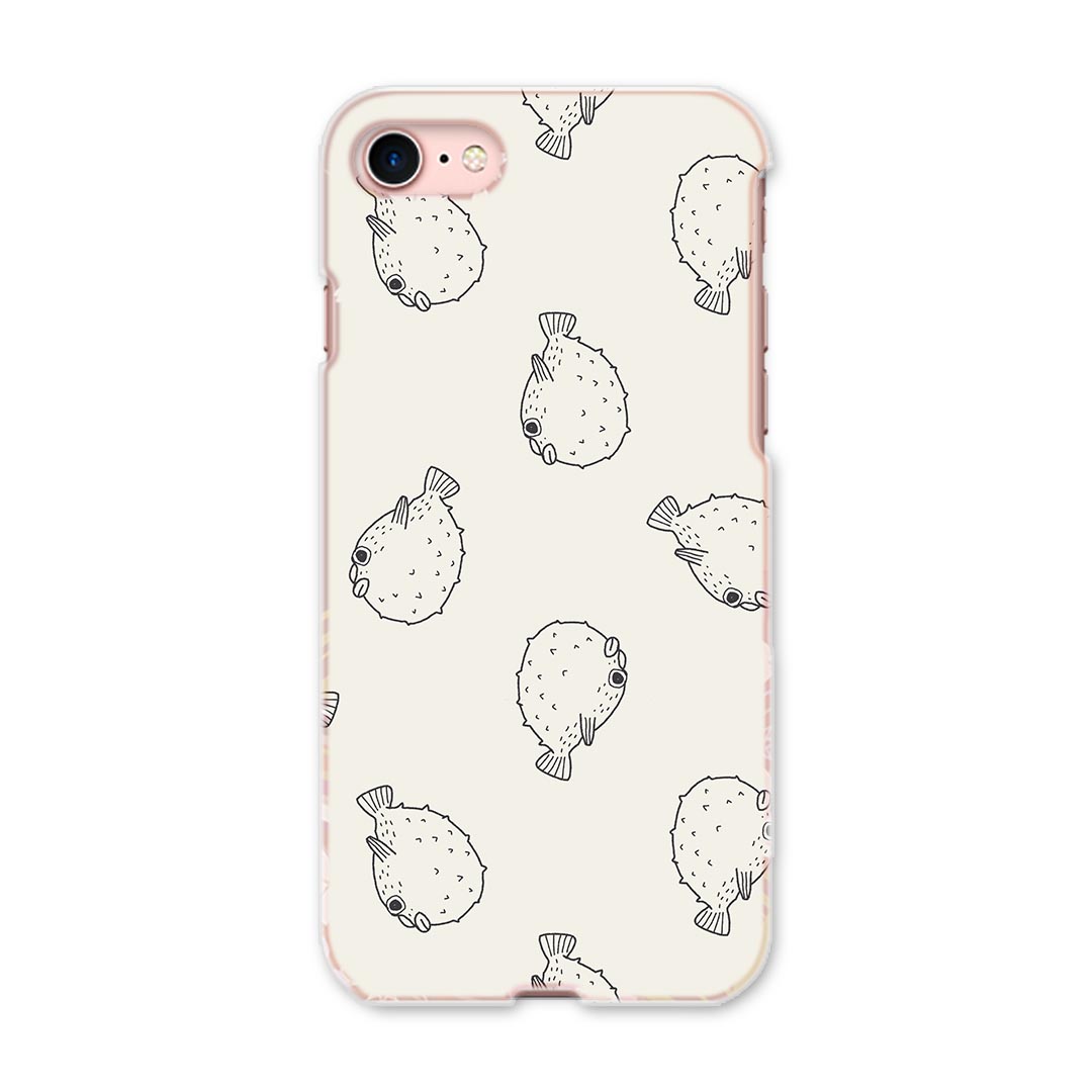iphone8 iphone 8 アイフォーン softbank ソフトバンク スマホ カバー スマホケース スマホカバー PC ハードケース 010681 魚　海　生き物