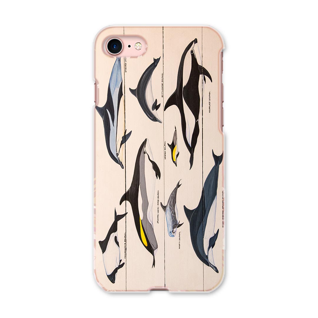iphone8 iphone 8 アイフォーン softbank ソフトバンク スマホ カバー スマホケース スマホカバー PC ハードケース 010935 海　イルカ　生き物