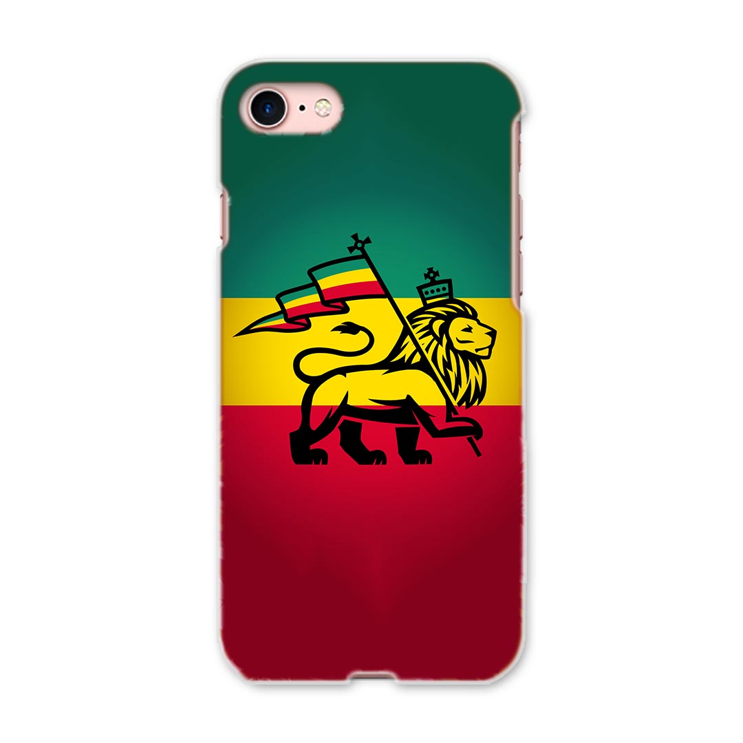 iPhone SE ケース 第2世代 / 第3世代 iPhone 7 / iPhone 8 対応ケース ケース スマホケース スマホカバー PC ハードケース 011741 レゲエ 動物 ライオン