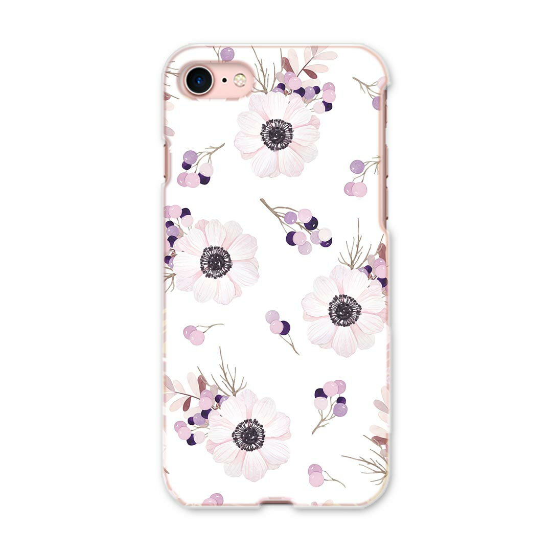 iPhone SE ケース 第2世代 / 第3世代 iPhone 7 / iPhone 8 対応ケース ケース スマホケース スマホカバー PC ハードケース 012585 花 花柄 かわいい(2.0)