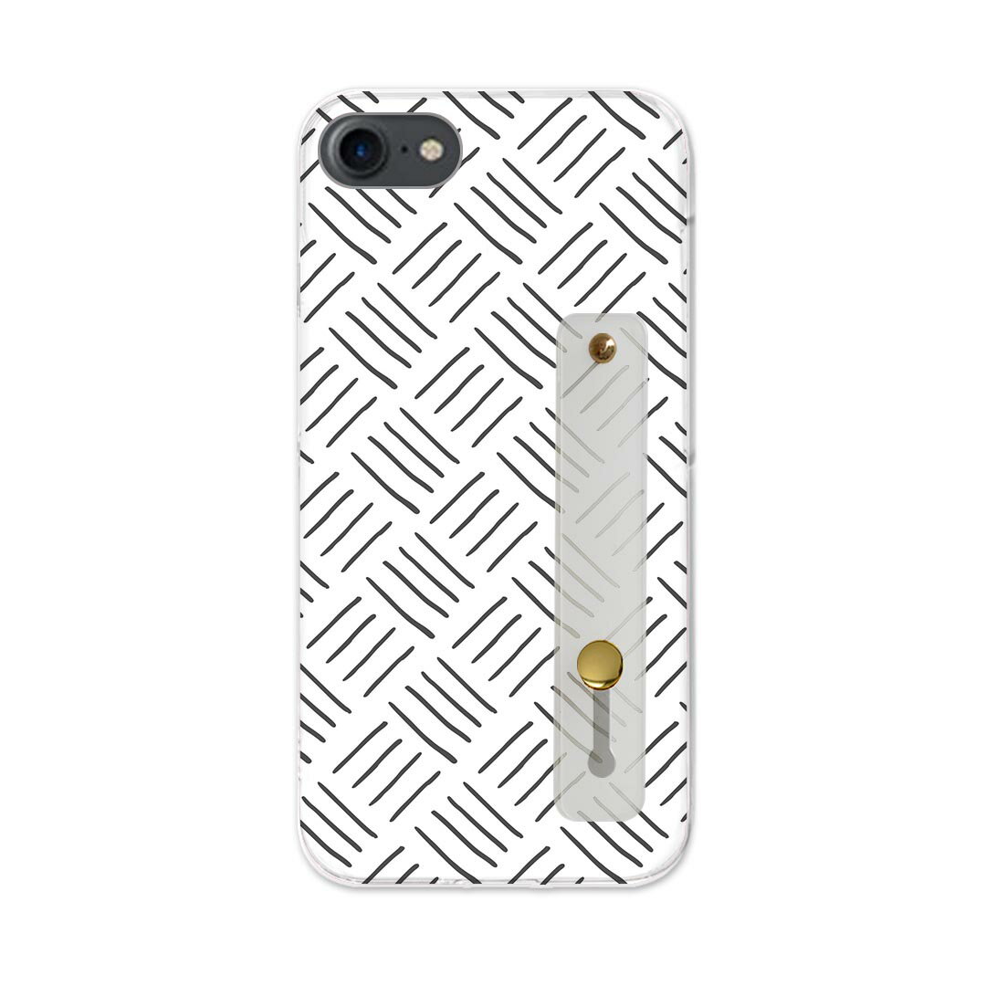 乐天商城 - 【送料無料】iPhoneSE ケース 第2世代 / 第3世代 iPhone 7 / iPhone 8 共通対応ハードケース スマホ ベルト付 スマホバンド 落下防止 シリコン スタンド機能付 スリム 背面 片手持ち カバー 携帯リング フィンガーリング 角度調整 050395