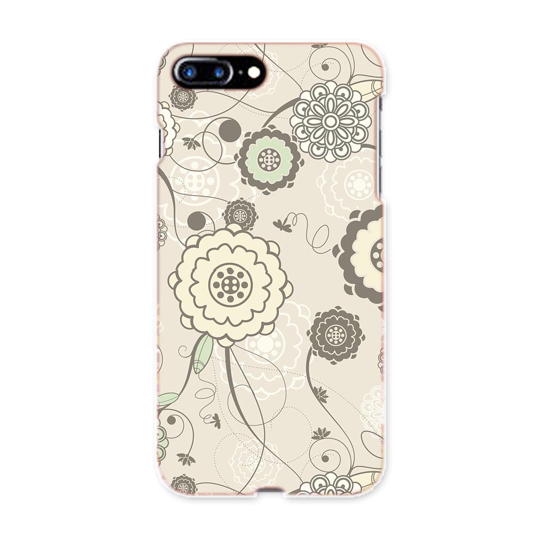 Rakuten - iphone8plus iphone 8 plus アイフォーン softbank ソフトバンク スマホ カバー スマホケース スマホカバー TPU ソフトケース 000710 花　リーフ