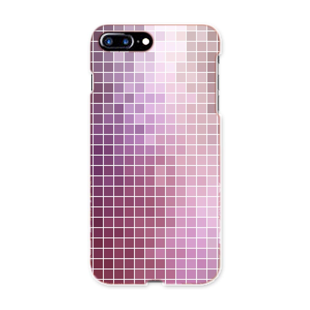 iphone8plus iphone 8 plus アイフォーン softbank ソフトバンク スマホ カバー スマホケース スマホカバー PC ハードケース 000810 ミラー　四角