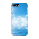 iphone8plus iphone 8 plus アイフォーン softbank ソフトバンク スマホ カバー スマホケース スマホカバー PC ハードケース 000935 海 空 雲(2)