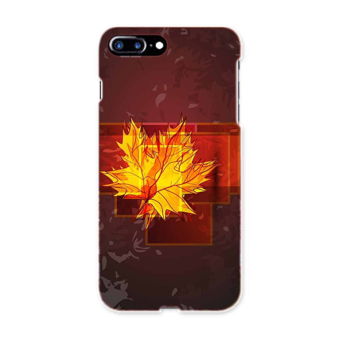 iphone8plus iphone 8 plus アイフォーン softbank ソフトバンク スマホ カバー スマホケース スマホカバー PC ハードケース 001253 紅葉　秋(2.0)