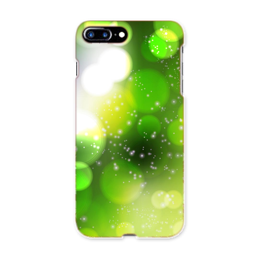 iphone8plus iphone 8 plus アイフォーン softbank ソフトバンク スマホ カバー スマホケース スマホカバー TPU ソフトケース 001824 シンプル　模様　緑