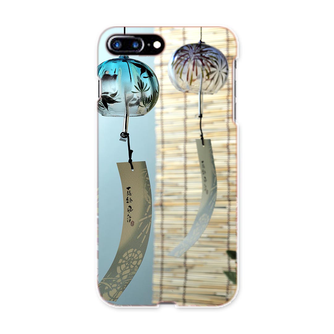 iphone8plus iphone 8 plus アイフォーン softbank ソフトバンク スマホ カバー スマホケース スマホカバー TPU ソフトケース 002780 夏　風鈴　写真