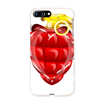 iphone8plus iphone 8 plus アイフォーン softbank ソフトバンク スマホ カバー 全機種対応 あり ケース スマホケース スマホカバー TPU ソフトケース 006786 ハート イラスト