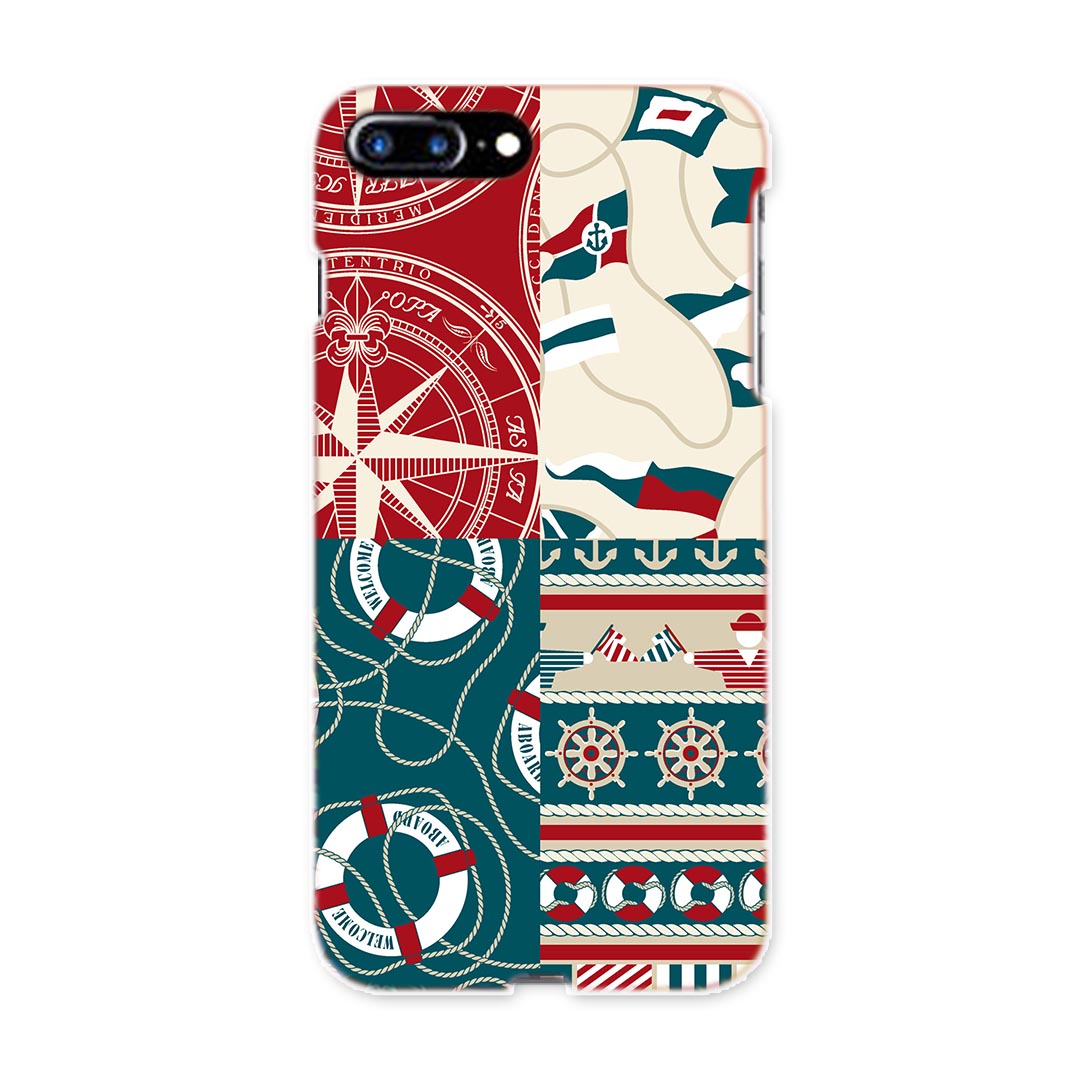 iphone8plus iphone 8 plus アイフォーン softbank ソフトバンク スマホ カバー スマホケース スマホカバー TPU ソフトケース 007055 海　模様　イラスト