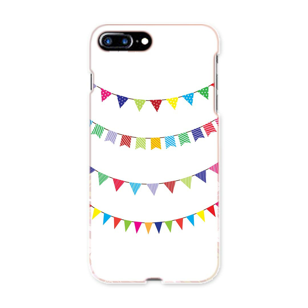 iphone8plus iphone 8 plus アイフォーン softbank ソフトバンク スマホ カバー スマホケース スマホカバー TPU ソフトケース 009307 パーティー　カラフル　水玉