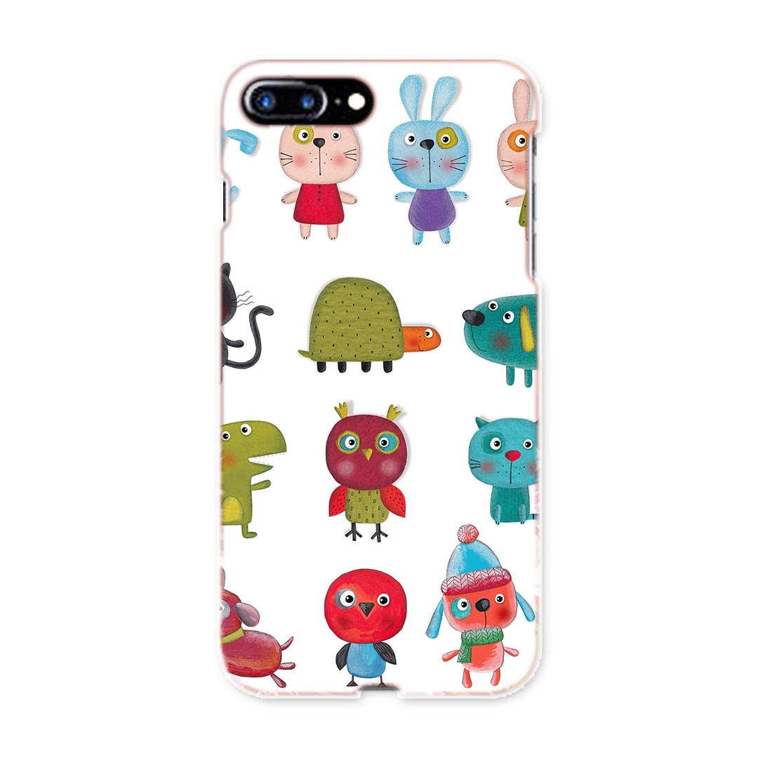 iphone7plus iphone7 plus softbank ソフトバンク スマホ カバー ケース スマホケース スマホカバー PC ハードケース 動物　キャラクター　イラスト 009660