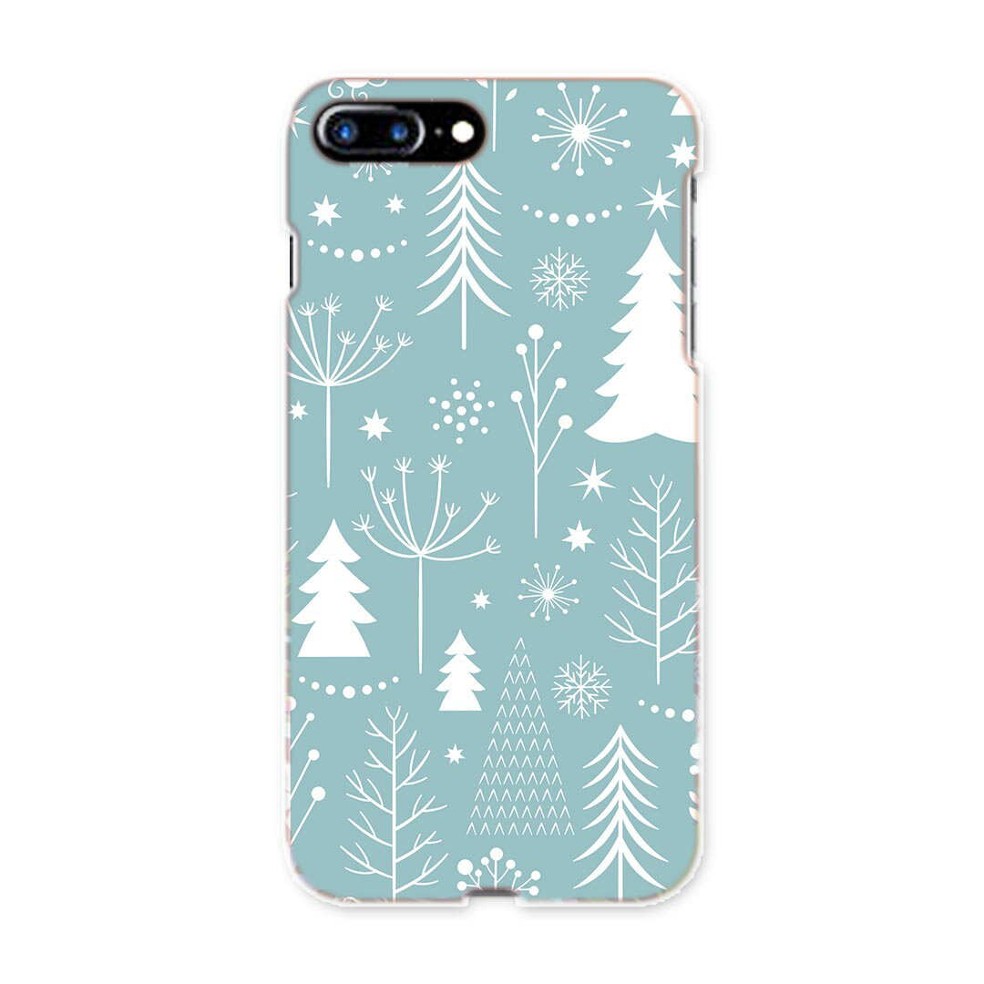 樂天商城 - iphone8plus iphone 8 plus アイフォーン softbank ソフトバンク スマホ カバー スマホケース スマホカバー TPU ソフトケース 009840 クリスマス　雪　結晶