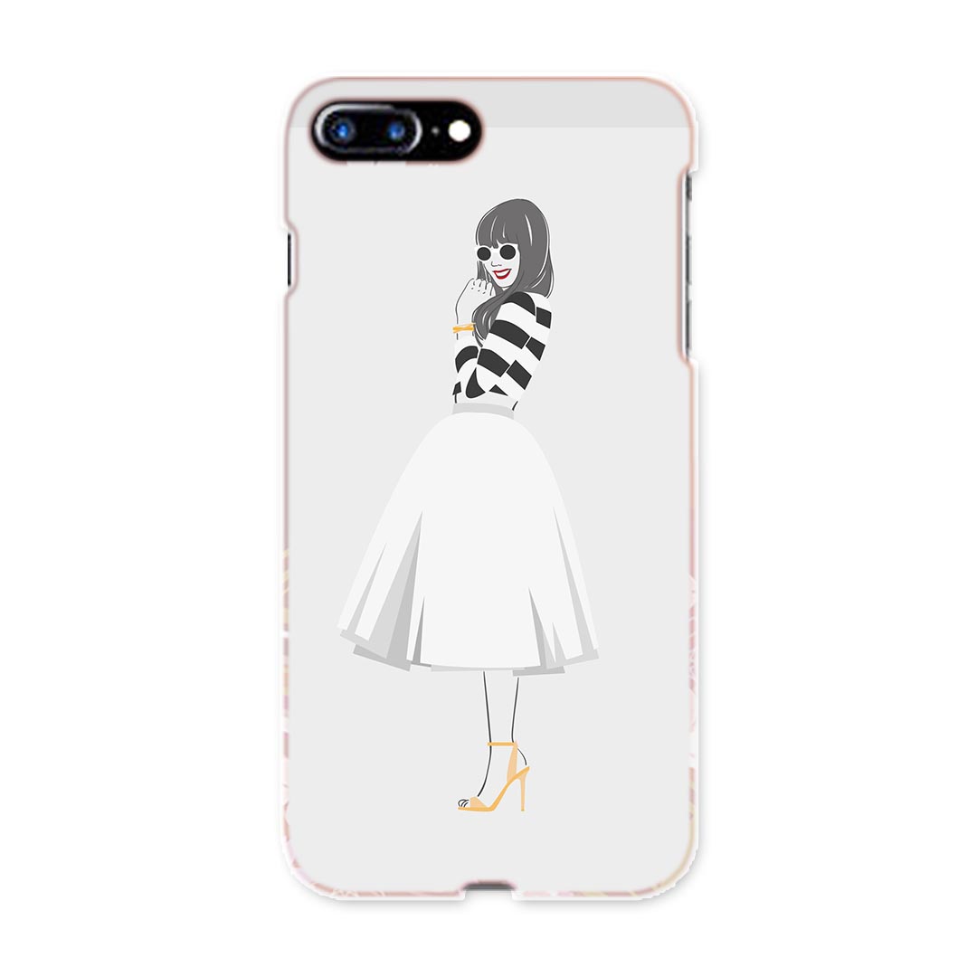 iphone8plus iphone 8 plus アイフォーン softbank ソフトバンク スマホ カバー スマホケース スマホカバー TPU ソフトケース 010902 ファッション サングラス スカート