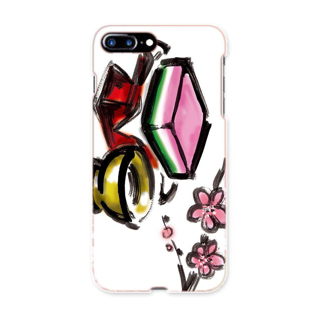 iphone8plus iphone 8 plus アイフォーン softbank ソフトバンク スマホ カバー スマホケース スマホカバー TPU ソフトケース 012851 ひな祭り 桃の花 節句