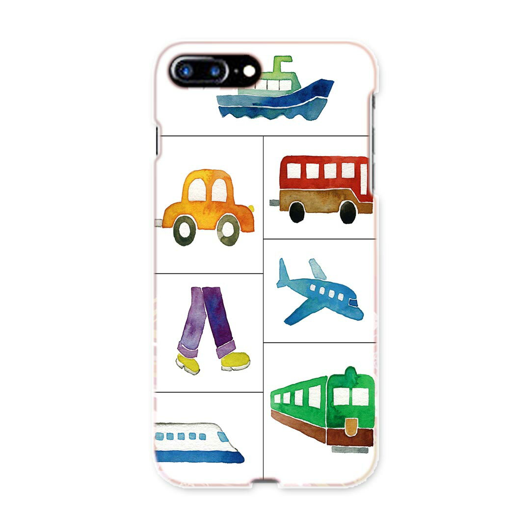 iphone8plus iphone 8 plus アイフォーン softbank ソフトバンク スマホ カバー スマホケース スマホカバー TPU ソフトケース 013194 飛行機　新幹線　車