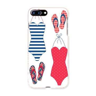 iphone8plus iphone 8 plus アイフォーン softbank ソフトバンク スマホ カバー スマホケース スマホカバー TPU ソフトケース 013709 水着 ガーリー 夏