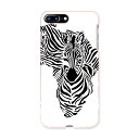 iphone8plus iphone 8 plus アイフォーン softbank ソフトバンク スマホ カバー スマホケース スマホカバー TPU ソフトケース 014081 シマウマ 動物 アニマル(2)