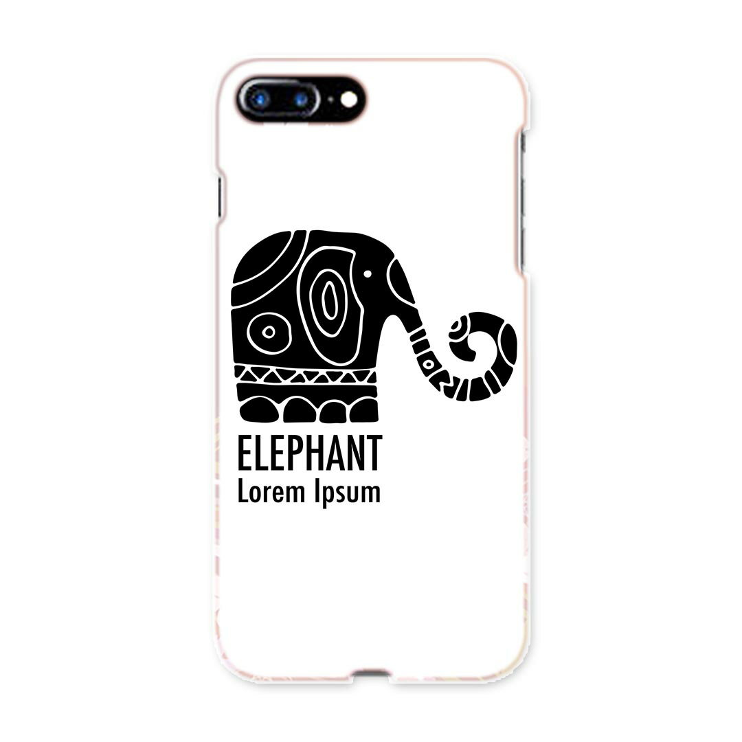 iphone8plus iphone 8 plus アイフォーン softbank ソフトバンク スマホ カバー スマホケース スマホカバー TPU ソフトケース 014605 ゾウ　動物　アニマル(2.0)