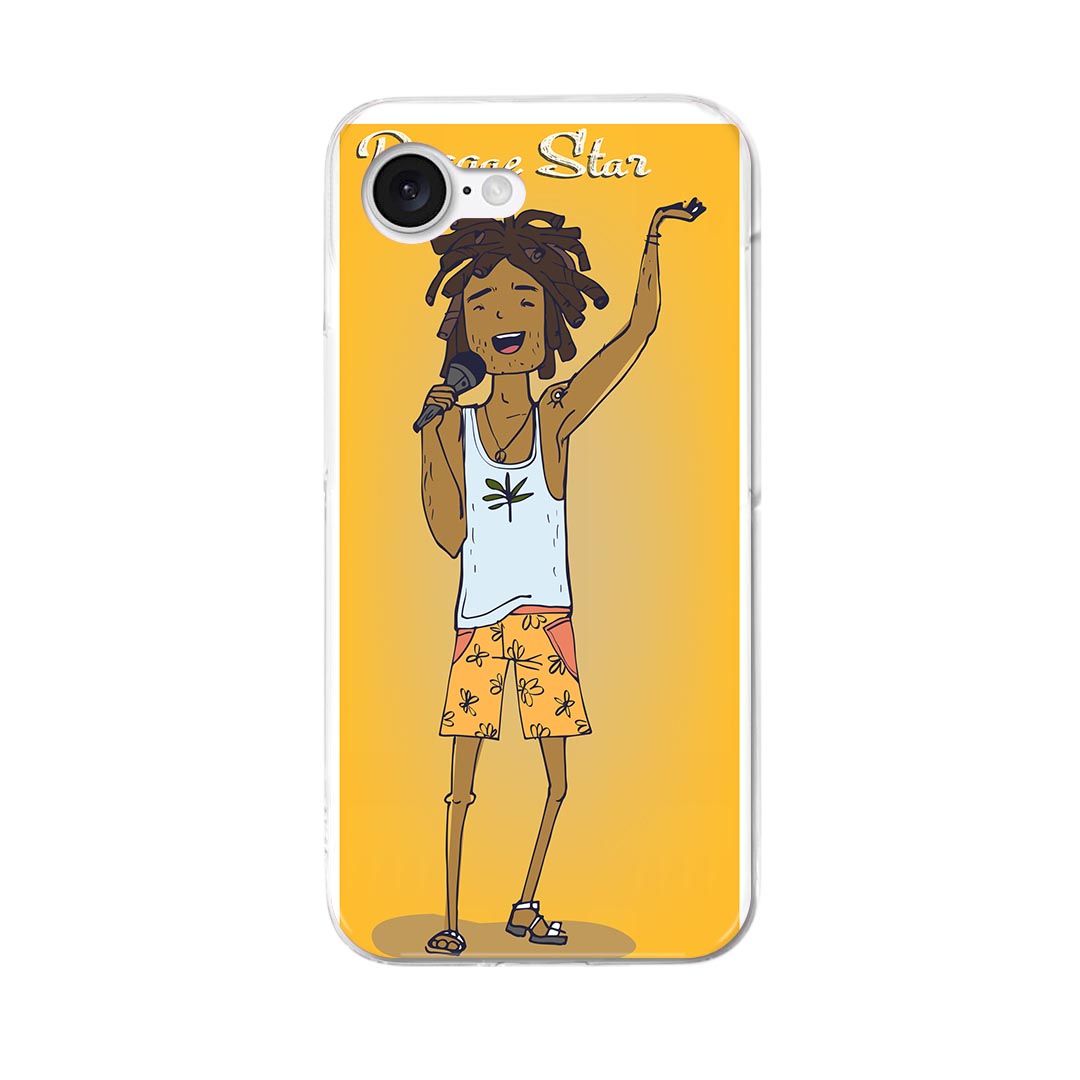 iPhone 16e 用 各キャリア 共通対応 ハードケース ケース カバー ハードケース 010873 レゲエ　人物　音楽