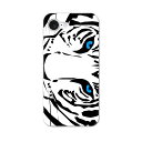 iPhone 16e 用 各キャリア 共通対応 ハードケース ケース カバー ハードケース 011622 アニマル 動物 ホワイトタイガー(2)