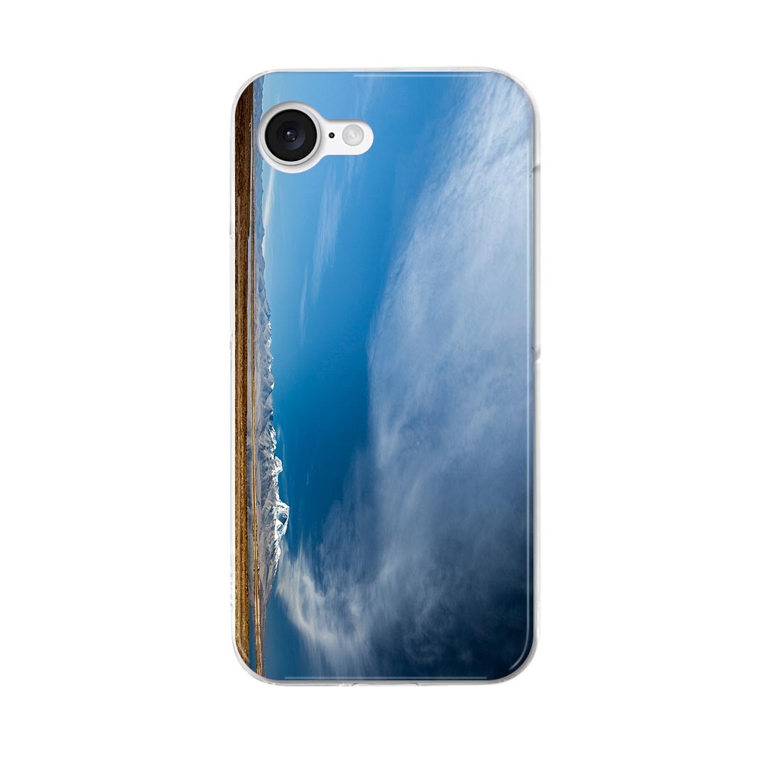 iPhone 16e 用 各キャリア 共通対応 ハードケース ケース カバー ハードケース 018336 山 写真 空
