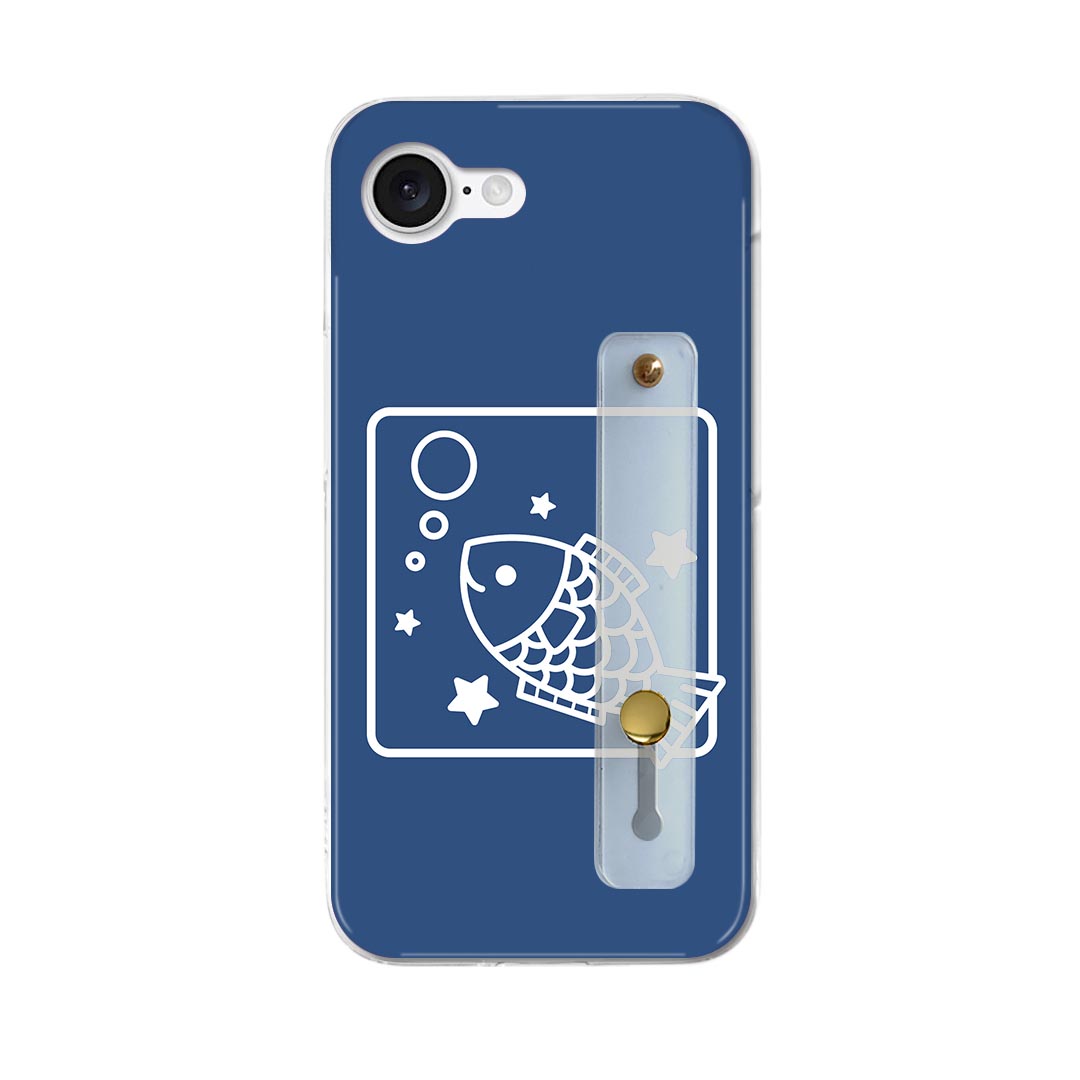 【送料無料】iPhone 16e 用 各キャリア 共通対応 iphone16e ハードケース スマホ ベルト付 スマホバンド 落下防止 シリコン スタンド機能付 スリム 背面 片手持ち カバー 携帯リング フィンガーリング 角度調整 003358 星座　イラスト　キャラクター