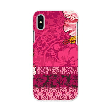 iphone Xs iPhone 10s アイフォーン エックスエス テンエス softbank docomo au スマホ カバー スマホケース スマホカバー TPU ソフトケース 003172 花　ハイビスカス　ピンク