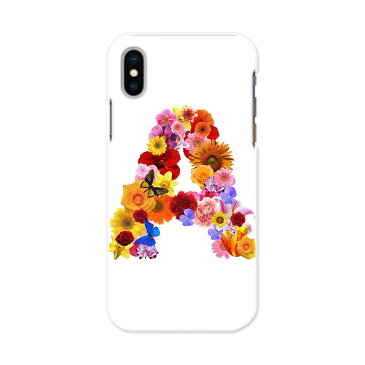 iphone Xs iPhone 10s アイフォーン エックスエス テンエス softbank docomo au スマホ カバー スマホケース スマホカバー TPU ソフトケース 003194 英語　文字　花　カラフル