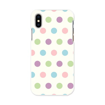 iPhone X XS 専用 TPUケース igcase スマホカバー カバー ケース ソフトケース 007016 木目 水玉　模様