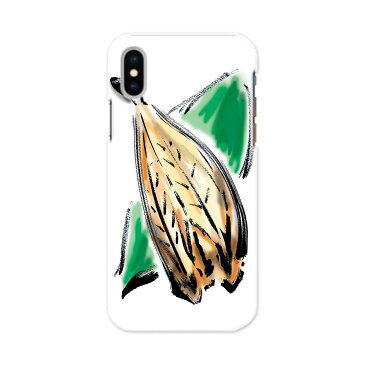 iPhone X XS 専用 TPUケース igcase スマホカバー カバー ケース ソフトケース 013300 食べ物　絵　魚