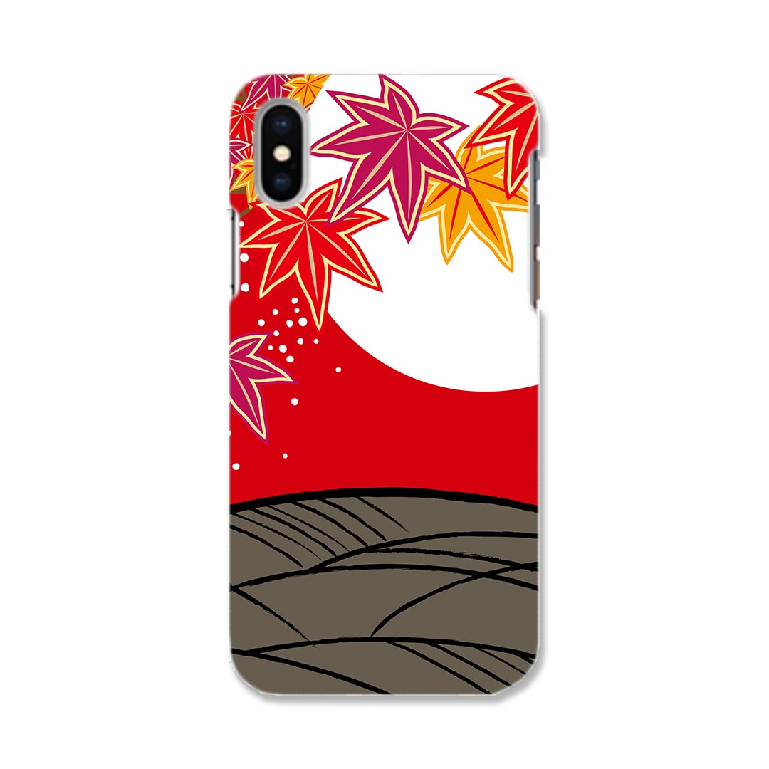 iphone XR iPhone 10r アイフォーン エックスアール テンアール iphonexr 専用ソフトケース スマホカバー カバー ケース tpu ソフト ケース 006159 秋 花札 月