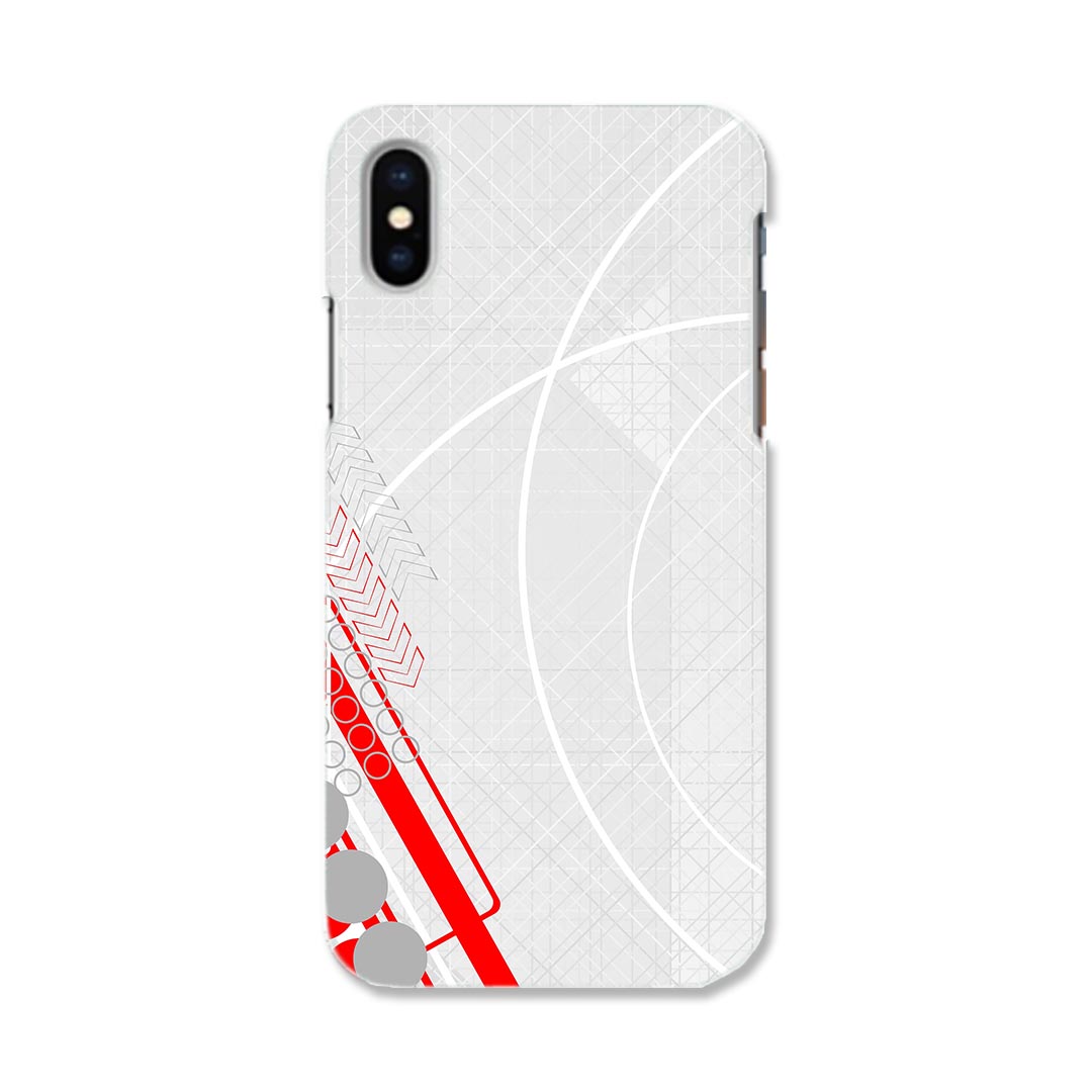 Mobile Phone - iphone XR iPhone 10r アイフォーン エックスアール テンアール iphonexr 専用ソフトケース スマホカバー カバー ケース tpu ソフト ケース 007597 赤　レッド　灰色　グレー　デザイン